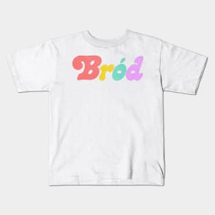 Bród / Pride - Retro Faded Style Design Kids T-Shirt